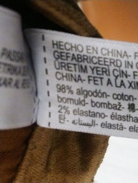 Dámske hnedé elastické nohavice, massimo, xs/s, xs