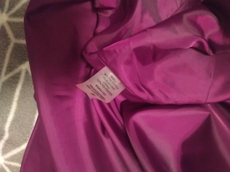 Calvin klein elegantné fialové šaty, calvin klein,m