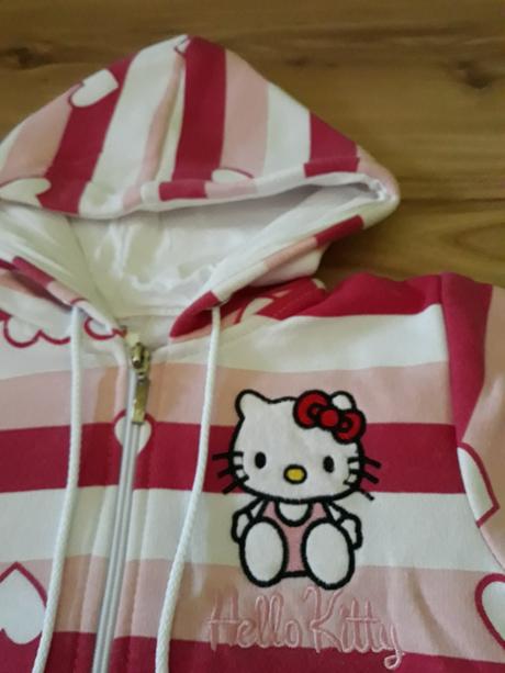 Mikina hellou kitty 122/128, 122
