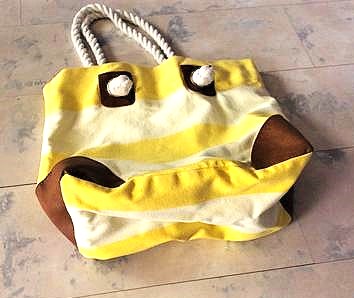 Letná taška z celtoviny, h&m