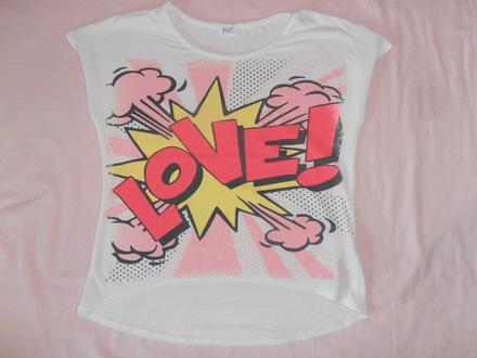 Dievčenské tričko, f&f,134