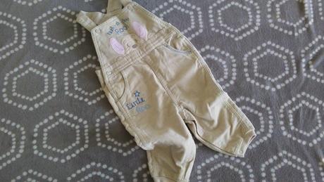 Menčestrové nohavice na traky, disney,80