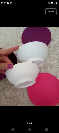 Tupperware misky allegra, 