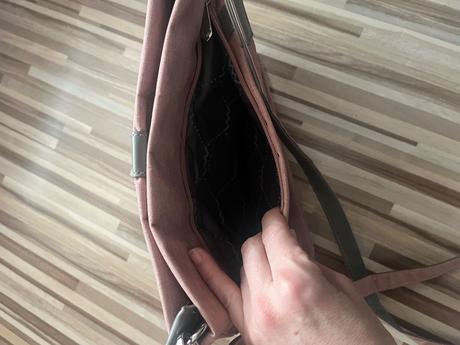 Kabelka vuch textilná odolná ružová, 