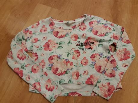 Mikinovy crop top, h&m,146