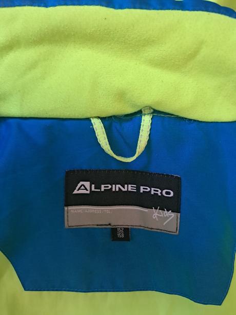 Zimna bunda 152/158, alpine pro,152