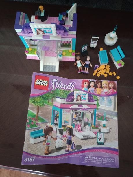 Lego friends 3187 butterfly beauty shop,
