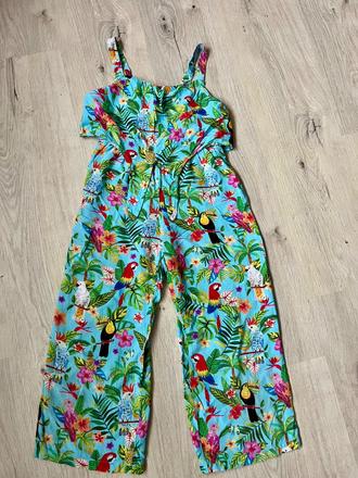 Dievčenský letný overal, h&m,122