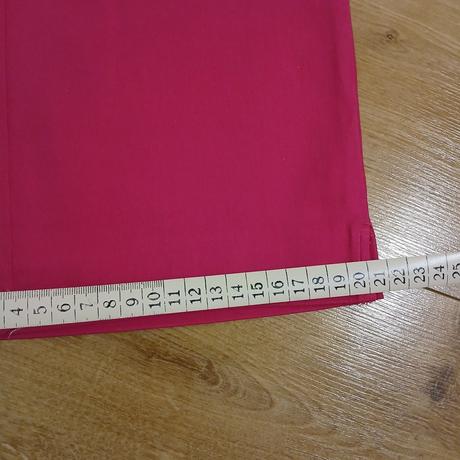 Cyklámenové cigaretové nohavice/jeggins, tchibo,46