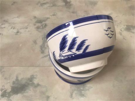 Keramické črepníky na fialky 2ks, 