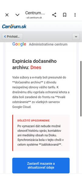 Čo znamená táto správa od Google?