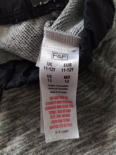 Dievčenské tepláky 146-152, f&f,152