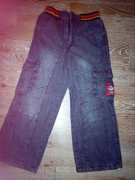 Zateplene nohavice 4-5rokov, urban rascals,110