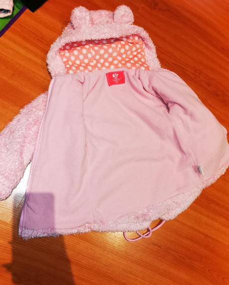 Chlpatý kabátik/mikina, 110