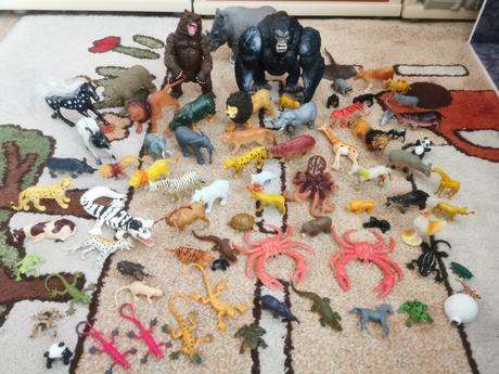 Zvieratká + dinosaury, 