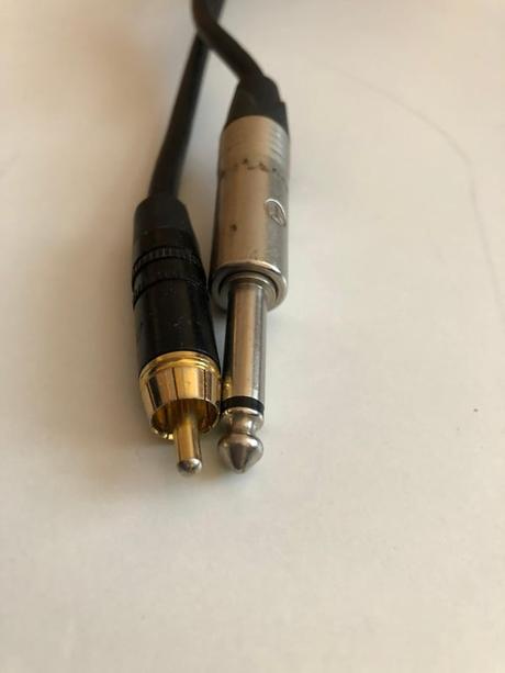 Jack male na 1x rca male audio kábel 3m, 