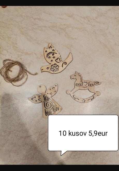 Vianočné ozdoby na stromček,