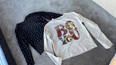 2ks tričko f&f 134, f&f,134