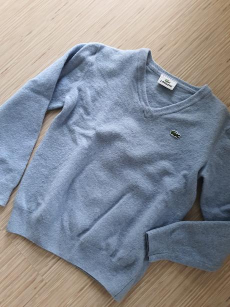 Kašmírový pulóver ch15, lacoste,140