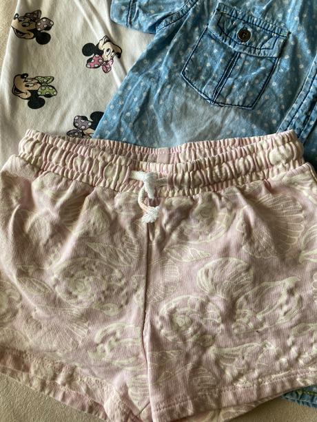 Opaľovačky, košeľa a kraťase 92, h&m,92