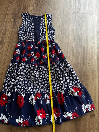 Letne saty, 128, dlhe, s postou., george,128