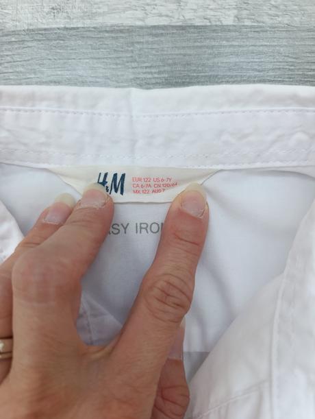 Košeľa slávnostná hm, h&m,122