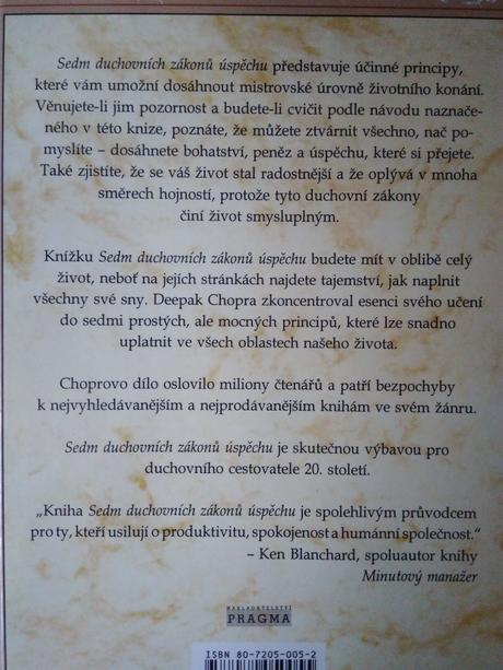 7 duchovných zákonov úspechu,