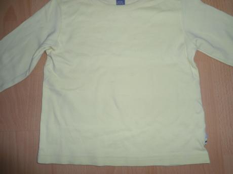 Zlte tricko dlhy rukavik, h&m,92