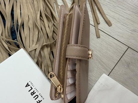 Furla peňaženka taupe, originál s dokladom, furla