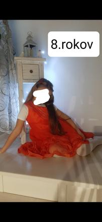 Šaty 6-7.5roka, 122