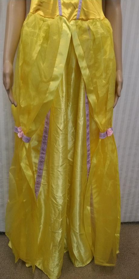 Dámsky kostým princezná s ružičkami, s, m, 