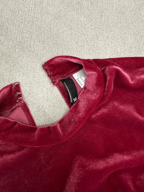 Plesove velúrové šaty, h&m,40