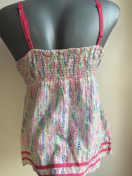 Detské srdiečkované tielko, 158