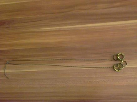 Náhrdelník s krúžkami,