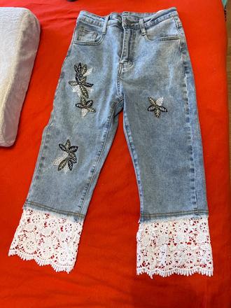 Riflové capri, 158 / xs