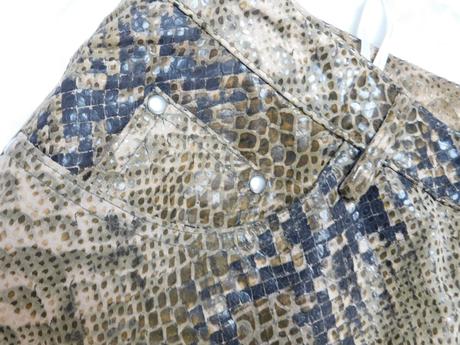 Luxusne damske kožene nohavice, 38