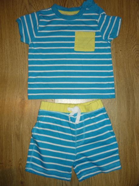 Šortky , tričko -74, miniclub,74