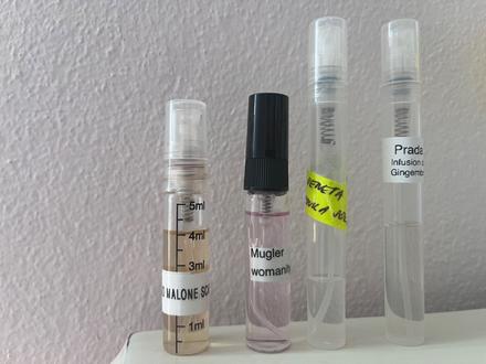 Odstreky original parfemov jo malone,mugler,botteg, 