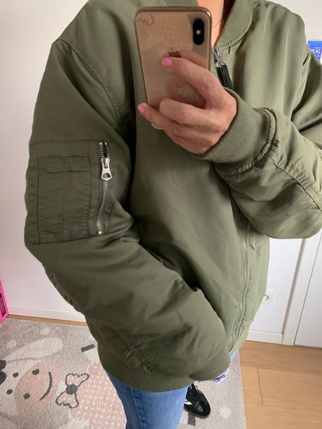 Unisex damska bombera bunda, reserved,l