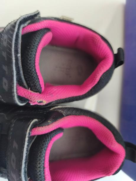 Dievčenské tenisky na suchý zips 30, lotto,30