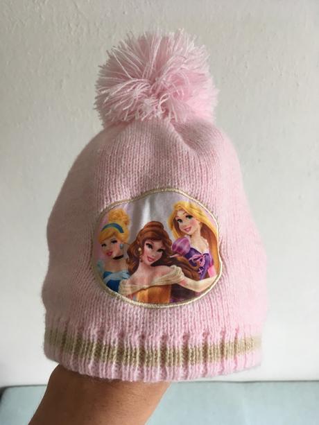 Ruzova zimna ciapka s princeznami f&f, f&f,98