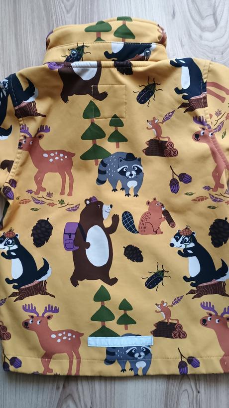 Nepremokavá softšelová bunda lindex fix, lindex,98