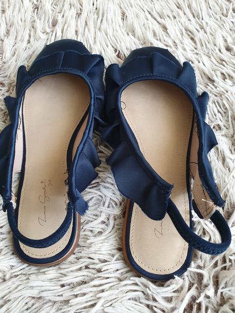 Modre balerinky, zara,35