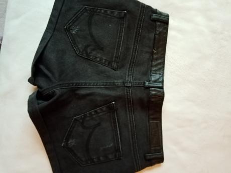 Šortky kozenkovo riflove, s