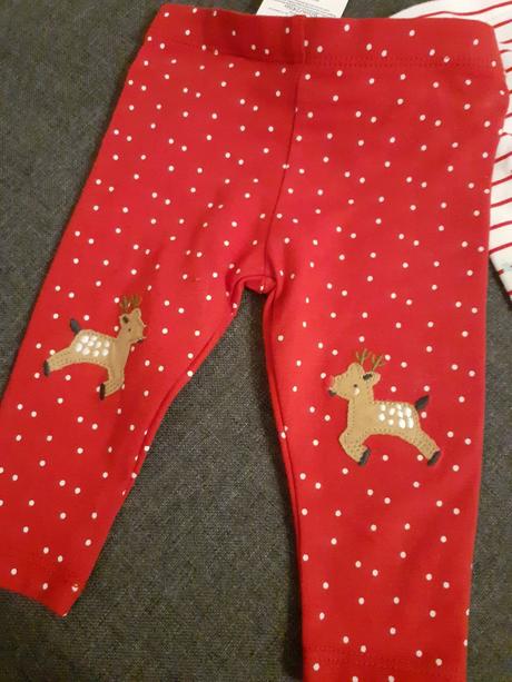 2x vianočné legínky, f&f,62