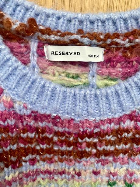 Sveter reserved, bershka,158