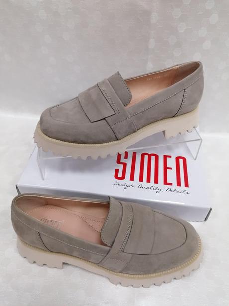 Kožené dámske mokasíny simen 22500061 z, 37 / 38 / 39 / 40