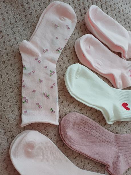 6 párov krásnych ponožiek, primark,35 / 36 / 37 / 38