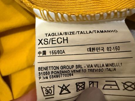 Tricko, benetton,s