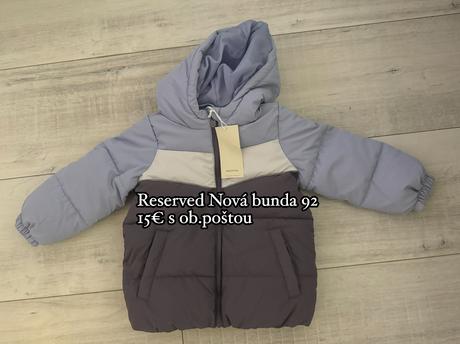 Teplá bunda 86 alebo 92 reserved, reserved,86 / 92